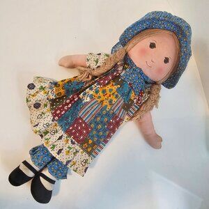 Vintage Holly Hobbie cloth doll